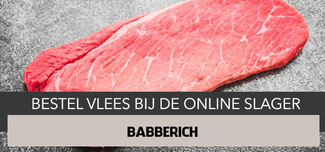 Vlees bestellen en laten bezorgen in Babberich