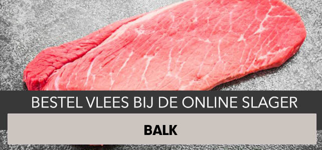 Vlees bestellen en laten bezorgen in Balk