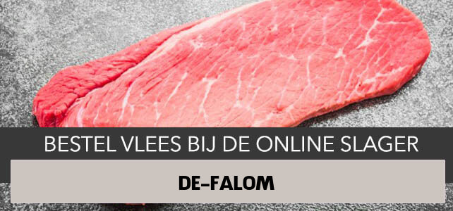 Vlees bestellen en laten bezorgen in De Falom