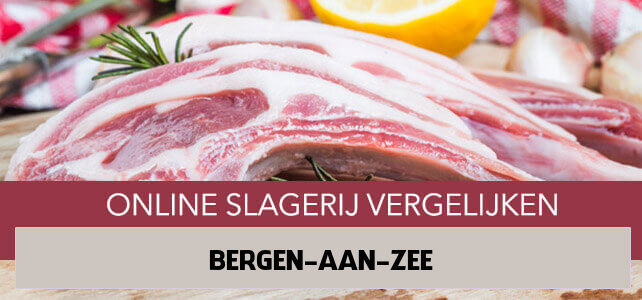 bestellen bij online slager Bergen aan Zee